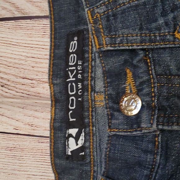 Rockies Jeans, Rocky Mountain, Low Rise Jeans Size 7 Long - Picture 4 of 10